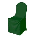 Green Polyester Chair Cover (Round Top)
