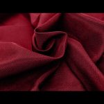 Nappe en polyester de 90 po x 156 po, bordeaux – Image 2
