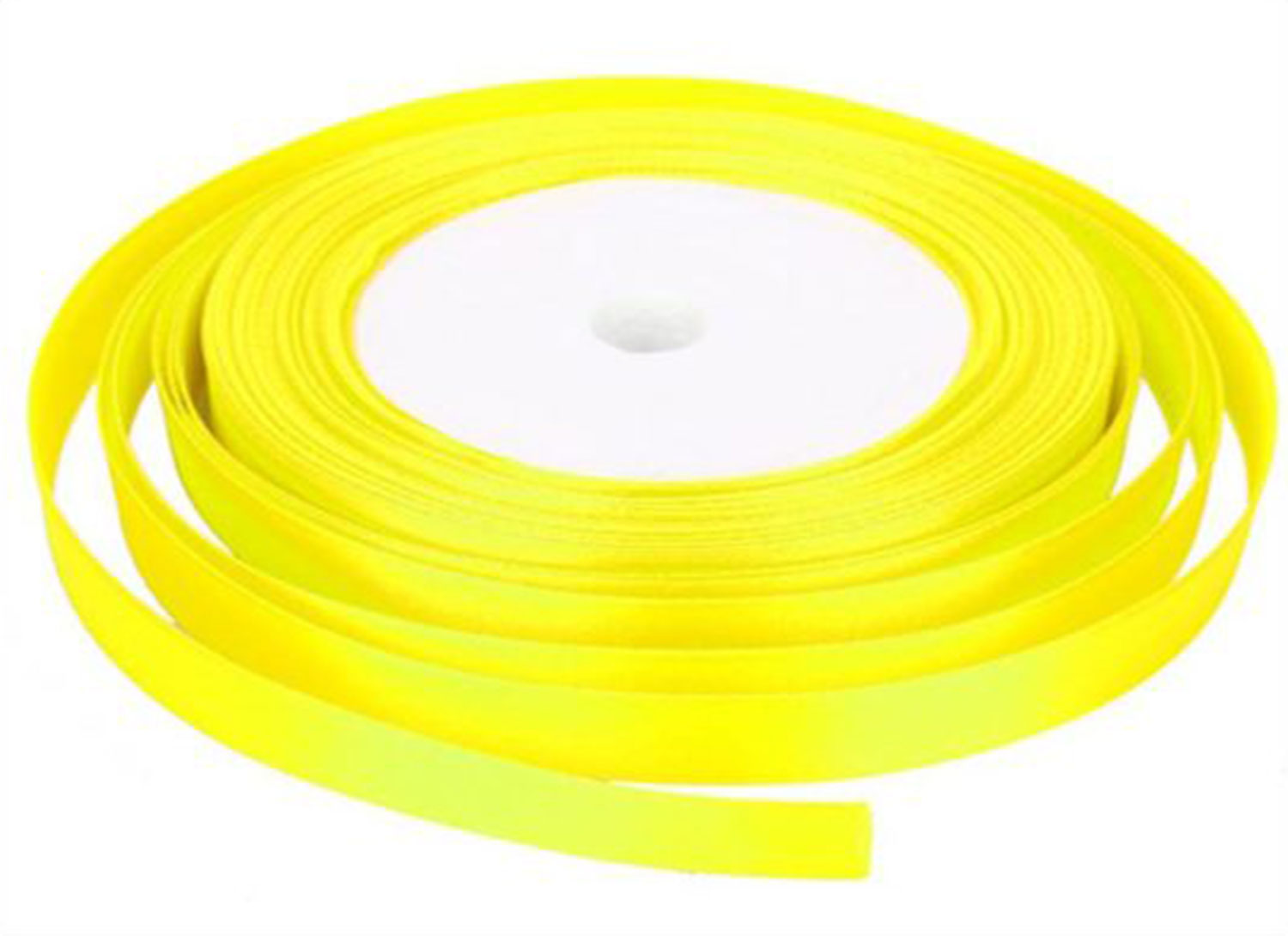 3mm Yellow Satin Ribbon 50m - Elegant Event Essentials