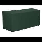 Nappe en polyester vert forêt 90 x 156'' – Image 3