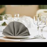 Serviettes en polyester gris 19" x 19" (10pcs) – Image 5