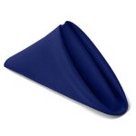 Serviettes de Table Bleu Marine (10pcs) – Image 4