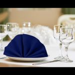 Serviettes de Table Bleu Marine (10pcs) – Image 5