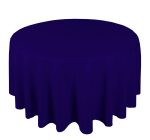 Nappe ronde 54" bleu marine 54''