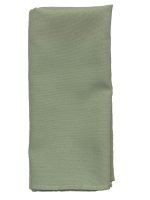 Serviettes de table imprimées en polyester vert sauge (10pcs)