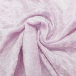 90 x 156" Pink Crushed Velvet Tablecloth