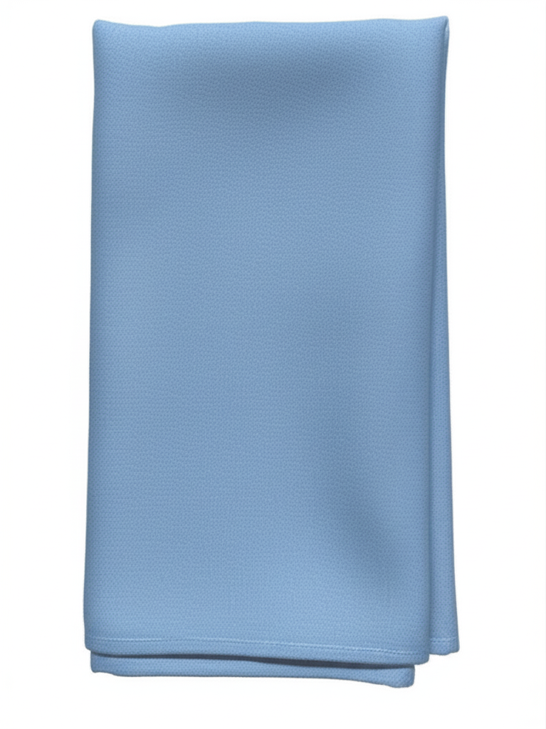 Gemini_Generated_Image_u6rtjcu6rtjcu6rt Serviettes de couleur imprimées en polyester bleu layette (10pcs) – Image 1